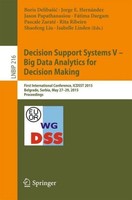 Decision Support Systems V - Big Data Analytics For Decision Making Boris Deliba