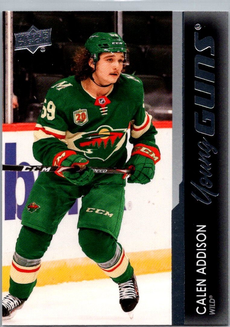 2021-22 Upper Deck Series 1 - Young Guns Calen Addison #227 (RC)