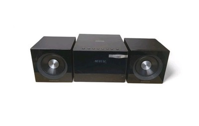 Samsung MM-D320/EN Stereoanlage - 2x 40 Watt RMS, CD/MP3, USB, Radio, schwarz 