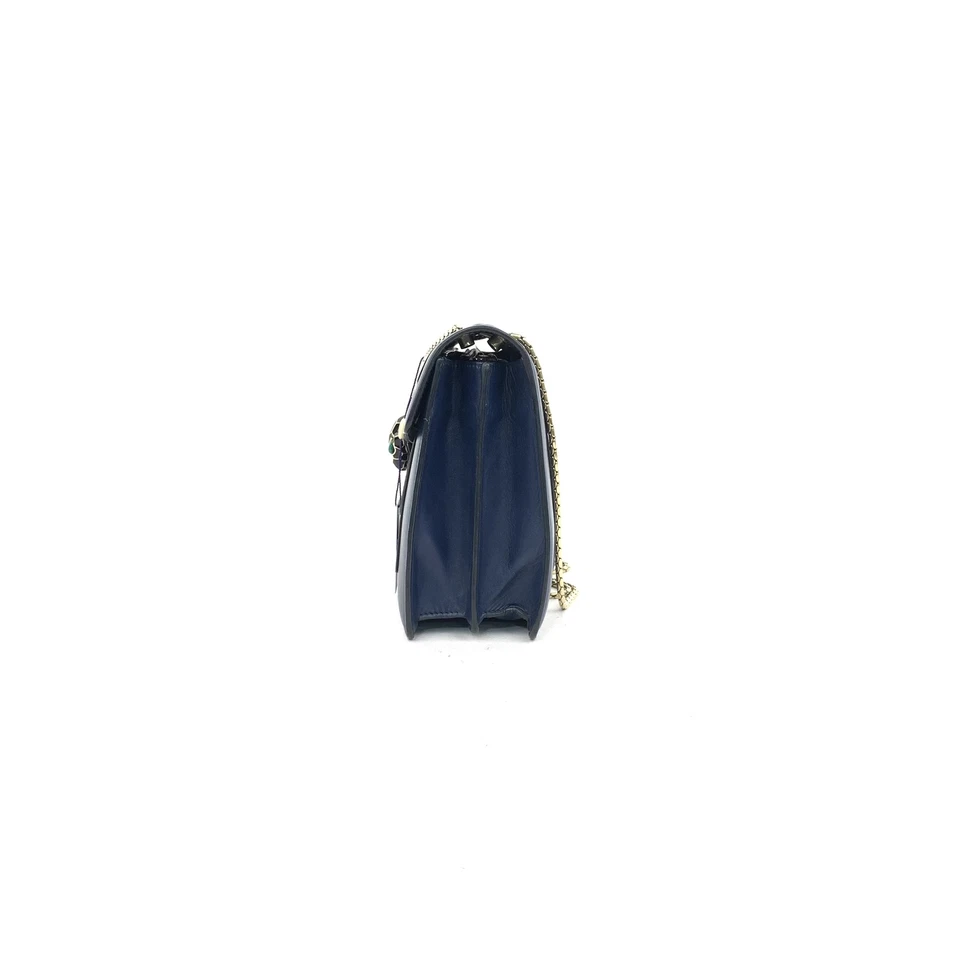 Bolsos BVLGARI de piel de vaca azul marino C1369061154 Foto 4 de 4