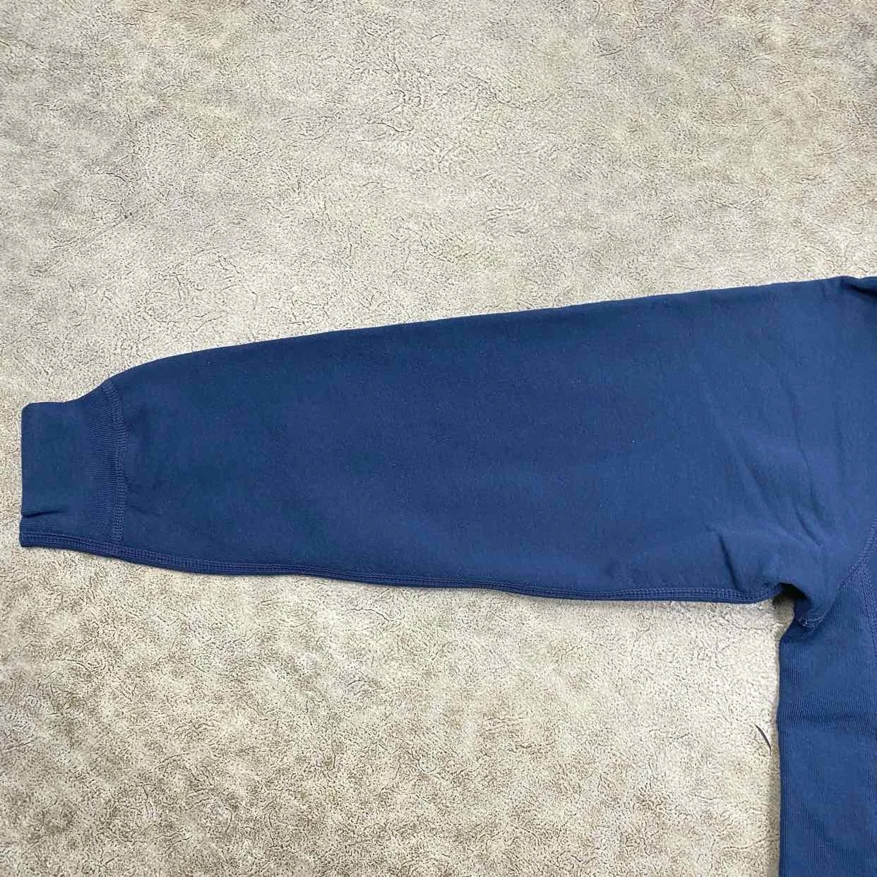 Supreme Felpa con Cappuccio "CLASSIC AD" Navy Nuova Taglia M (11040 50)