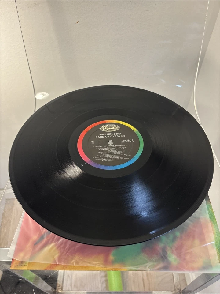 Jimi Hendrix "Band of Gypsys 2" Pristine 1986 Vinyl Pressing! - Image 3 of 4