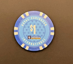 $1 casino chip Royal Caribbean Cruise Line (Utopia of the Seas) great condition!