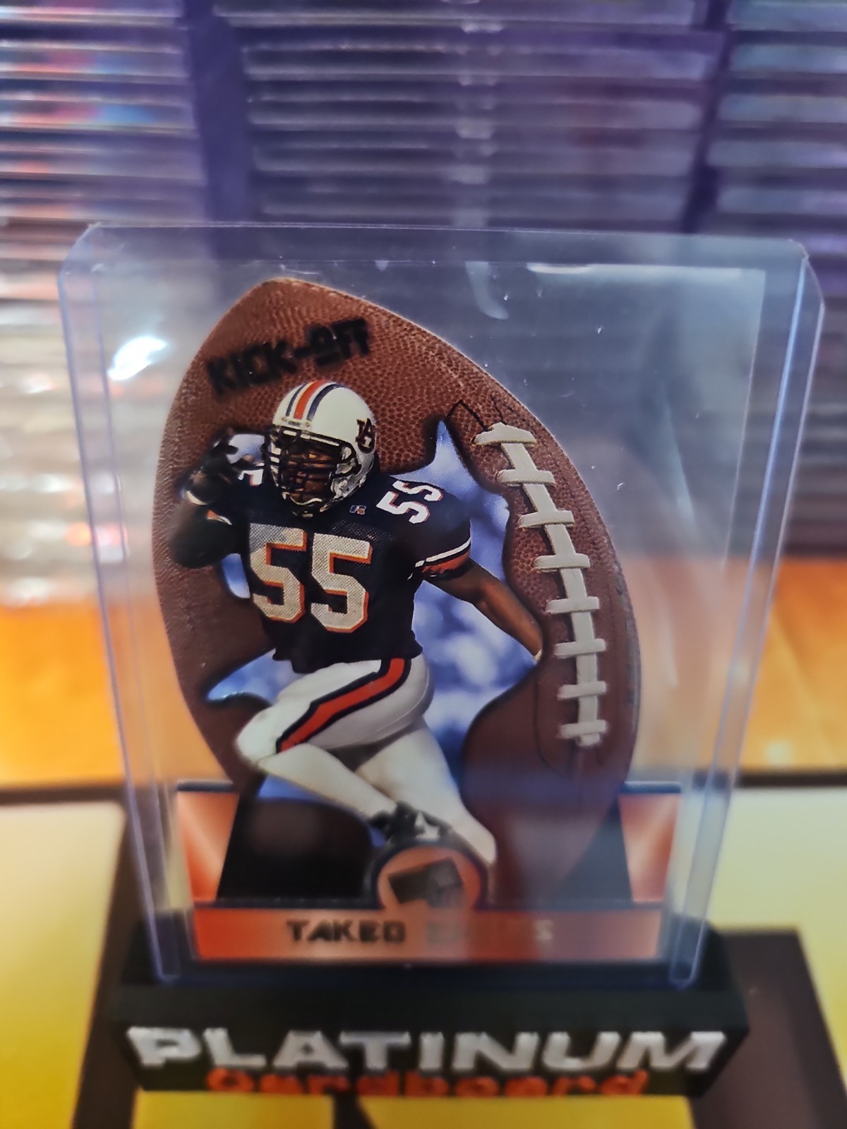 Takeo Spikes Press Pass Kick-Off #KO11 Base