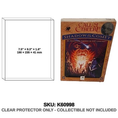 Protector For Interplay Shadow of the Comet PC