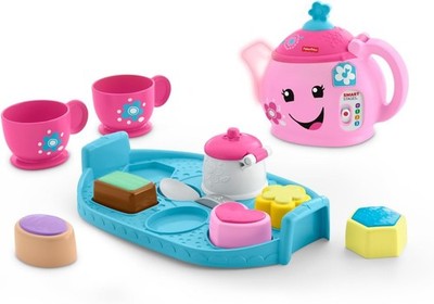 Fisher-Price Laugh & Learn Sweet Maniers Teeservice für Kleinkinder | Spielzeug 18... 