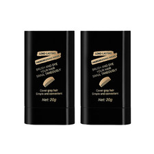 2Pack Safe and Convenient Comb Hair Dye, Portable Hair Dye Comb for Gray Hair Co