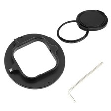 Portable 52mm UV Lens Filter Adapter Ring For GoPro Hero 9/10 Black Camera