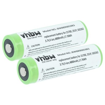 2x Akku für Olight Seeker 2 Pro 4 Pro 3 Pro 2 4,8Ah