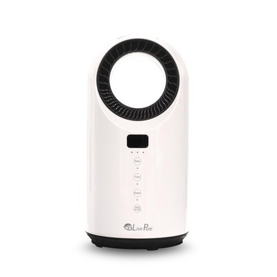 LivePure LP2200 Turbine Vortex Auto-Duster Ceramic Heater   1500W, Remote Contro