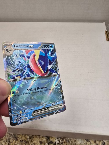 Greninja ex SV07: Sternkrone Pokémon 041/142 Double Rare - Kostenloser Versand - Bild 2 von 3