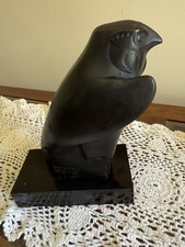 Vintage 1977 Black Hawk Statue Austin Productions 