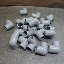 Lot Of 21 SISCO 1 inch CPVC SCH 80 90 Degree Elbow, Made in the USA