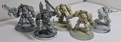TERMINATORS Space Marines Warhammer 40k Elite Terminator X5 OOP LOT P6