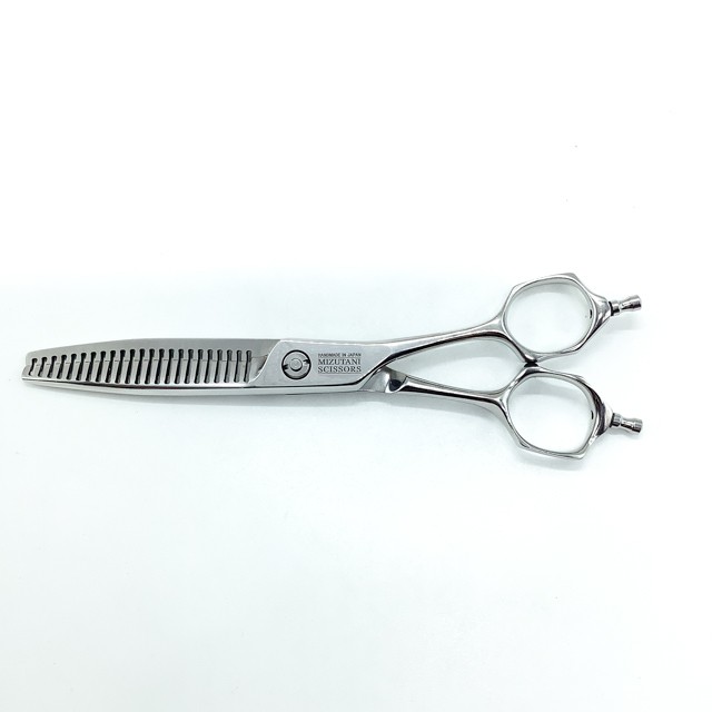 Mizutani Z DUAL ZD-3 Thinning Scissors Hairdressing 6-inch Used sc2348