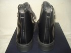100% AUTHENTIC NEW MEN PRADA COMBAT BLACK LEATHER CHELSEA BOOTS UK 11/US 12 — photo 9