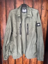 Weekend Offender Men's Valencia Hooded Jacket Coat Green Size XL Large