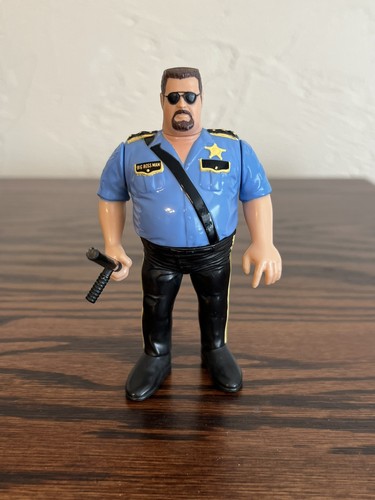 WWF Hasbro The Big Boss Man Nightstick Complete Ac...