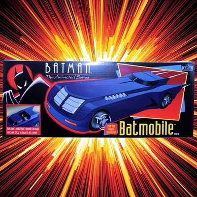 DC Batman The Animated Series 5 Points Actionfigure Vehicle ''Batmobil'' von Mezco