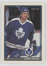 1991-92 O-Pee-Chee Lucien DeBlois #102 0il7