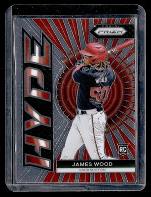 2024 Panini Prizm #19 James Wood Washington Nationals Baseball #19 155