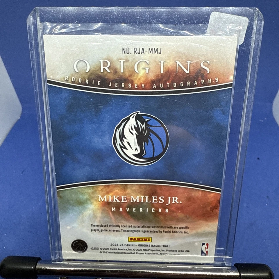 2023-24 Panini Origins - Rookie Jersey Autographs Mike Miles Jr. /49 (RC) - Image 2 of 2