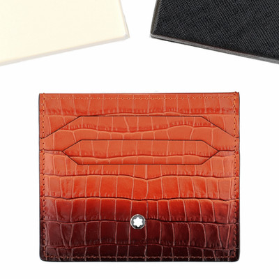 Montblanc Leather Goods Atelier Cardholder 6cc Cayenna ID: 199474 NEU & OVP