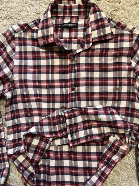 Women Dolce & Gabbana Shirt Red Cotton 32
