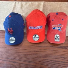 Syracuse & Mets Hats – Bulk Deal (3 Hats)