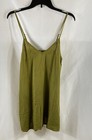Free People Women's Green Viscose Adjustable Spaghetti Strap Tank Top Sz XS — photo 1