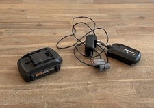 Genuine WORX Power Share 20V 2 Ah Li-Ion Battery WA3525 Charger WA3742