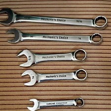 Mechanical Tools -wrenches Sizes 14, 11/16,5/8,14,10