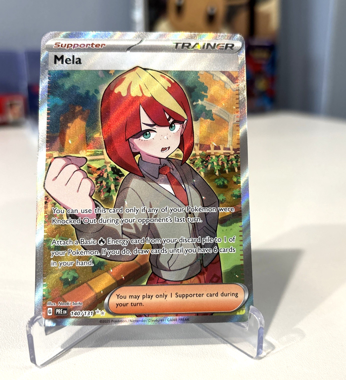 Mela 140/131 SV: Prismatic Evolutions | ULTRA RARE | NEAR MINT