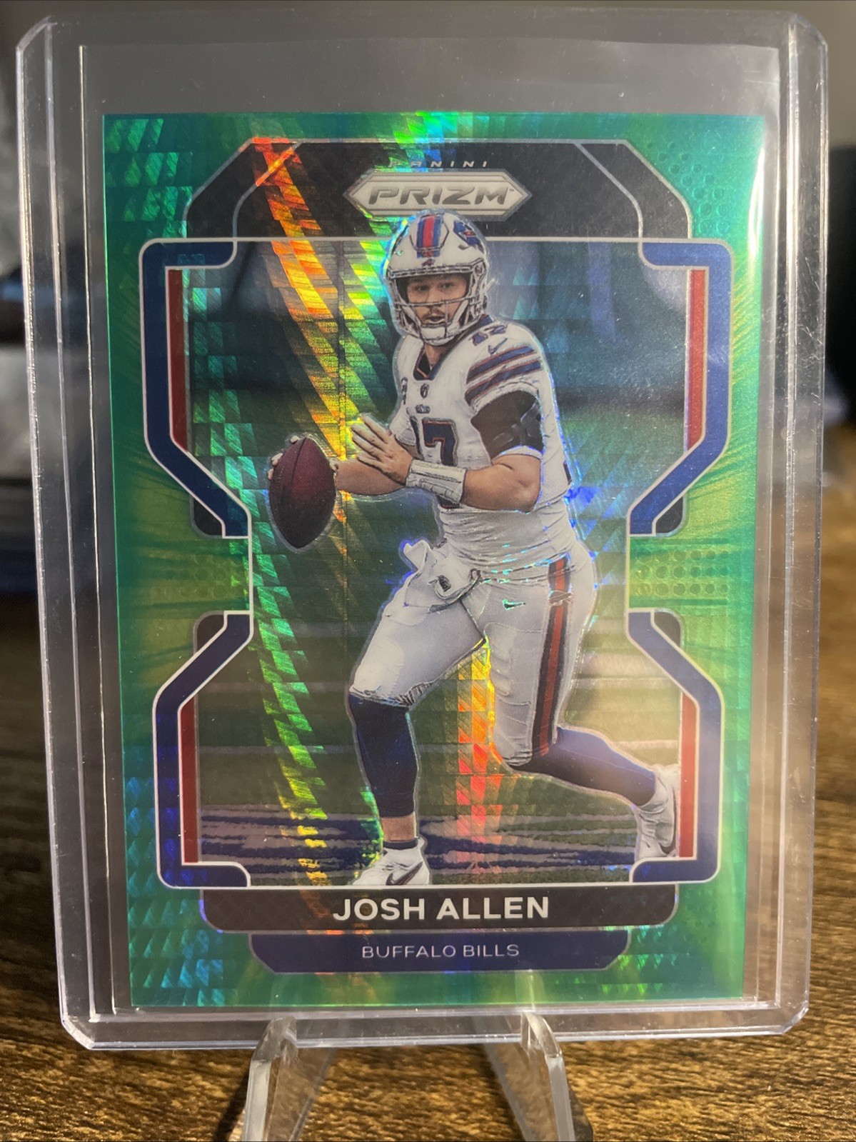 2021 Panini Prizm - Josh Allen #117 Hyper Prizm /175