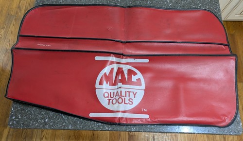 VINTAGE MAC Tool Fender Cover 34"X 24" - MADE IN USA