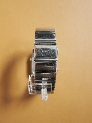 Vintage Casio Futurist LAQ-2000D Y2K Black Dial Silver Watch 35mm