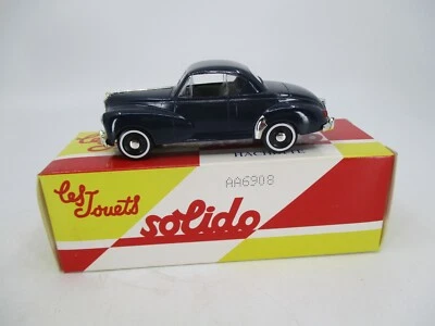 AV828 SOLIDO HACHETTE 1/43 1:43 PEUGEOT 203 COUPE 1954 REF AA6908 - Photo 1/4
