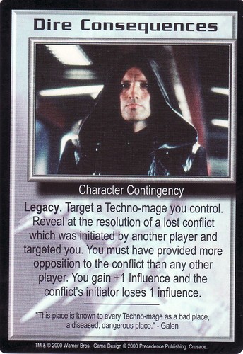 Babylon 5 Crusade CCG TCG Rare Card Selection Precedence - Picture 11 of 32