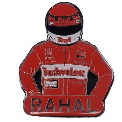 VTG Indycar 500 CART Bobby Rahal ''Budweiser'' Automotive Racing Lapel Pin NEW