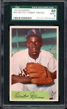 1954 Bowman Baseball #38 Orestes Minnie Minoso SGC 8