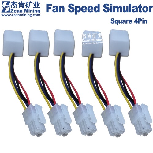 Whatsminer M30 M31 M32 M50 M60 Series Fan Speed Simulator Square 4Pin - Picture 4 of 4