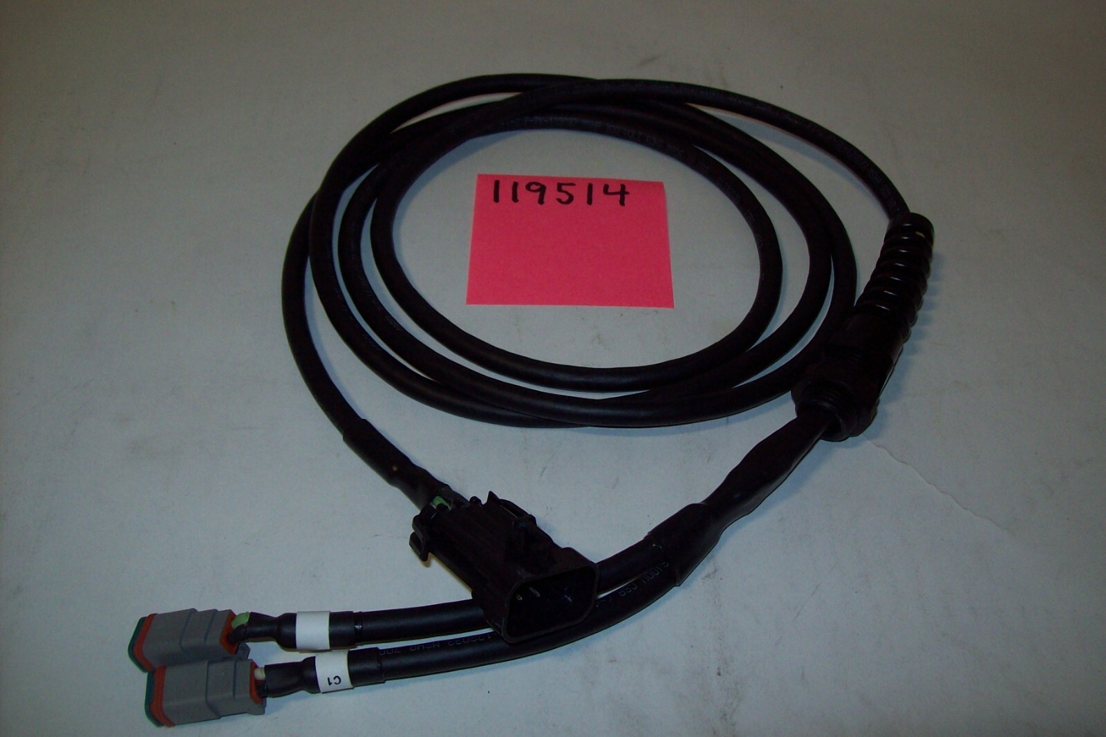 BRADCO PART 119514 3LINE WIRE HARNESS FOR MM60 MULCHER HEADS, INTERNAL