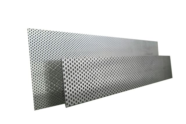 Lochblech Alu/Stahl Länge1000+1500mm Breite bis 950mm Rv3-5 Rv5-8 Qg10-15