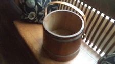 Sugar Bucket  Firkin Sewing Basket