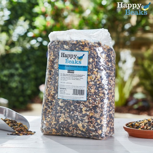 Wild Garden Bird Food Seed Ground & Table Mix Feed 5 12.75 25kg Happy Beaks NEW eBay