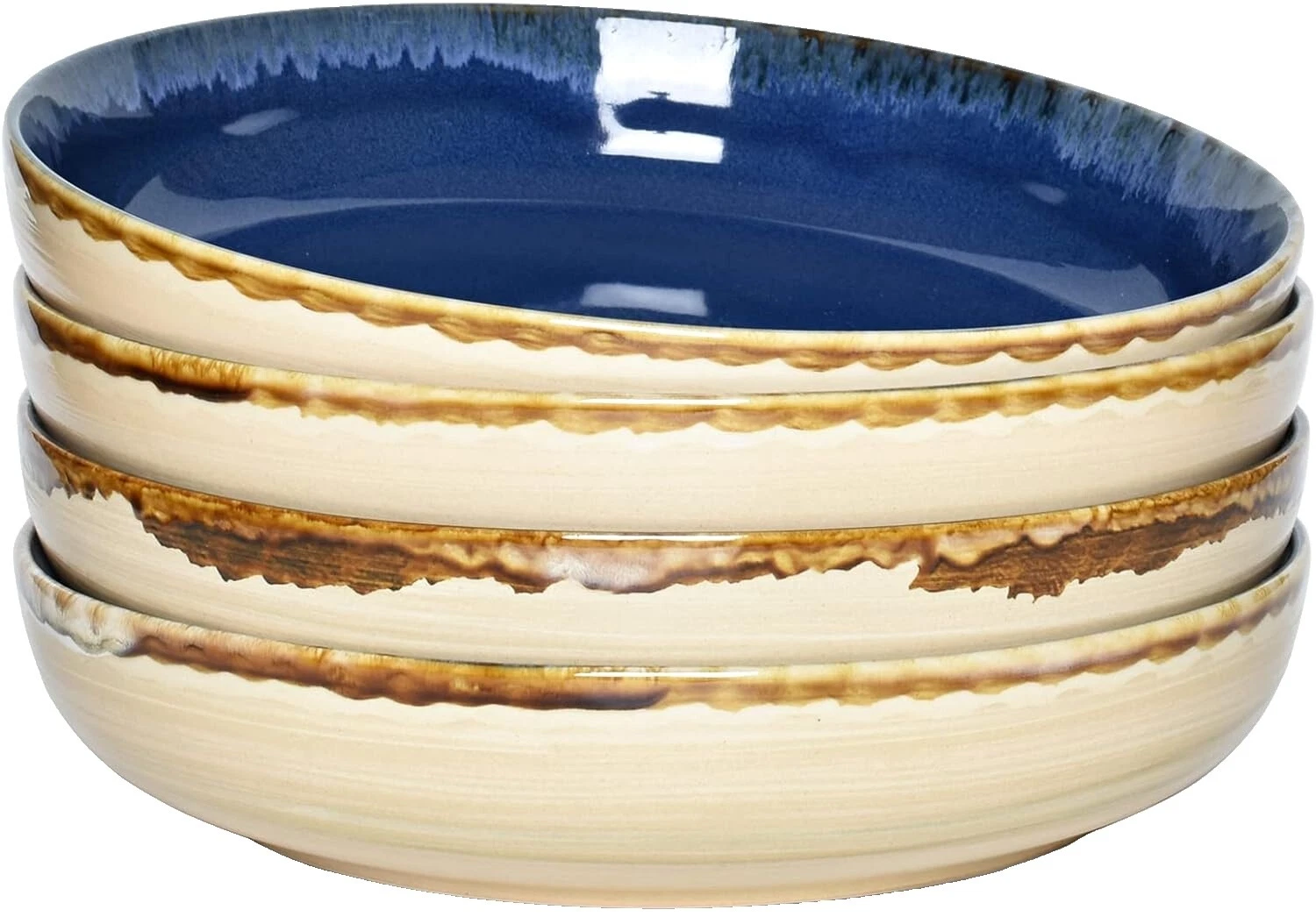 Bowl Set Stoneware Dinnerware Bowls