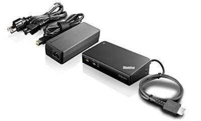 Lenovo ThinkPad Onelink+ Plus Dock 40A40090US Ultra HD Video, 4k Output, 90W AC