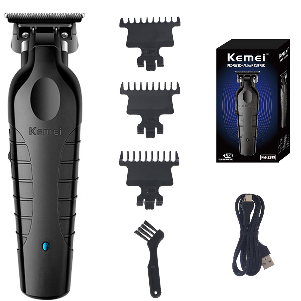 Kemei-2299 Professional Hair Clippers Trimmer Kit Men Cutting