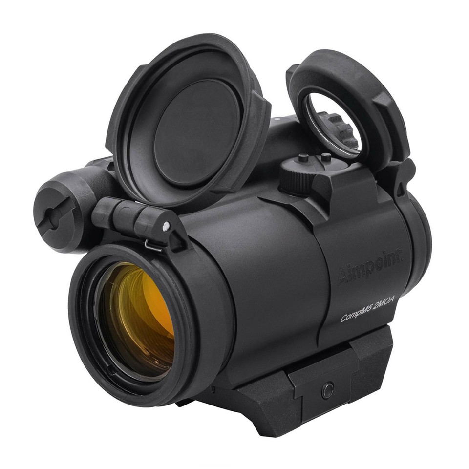 Comp5 Sight Aimpoint CompM5 Red Dot Reflex Sight with Standard Mount 2 MOA 200350 ...