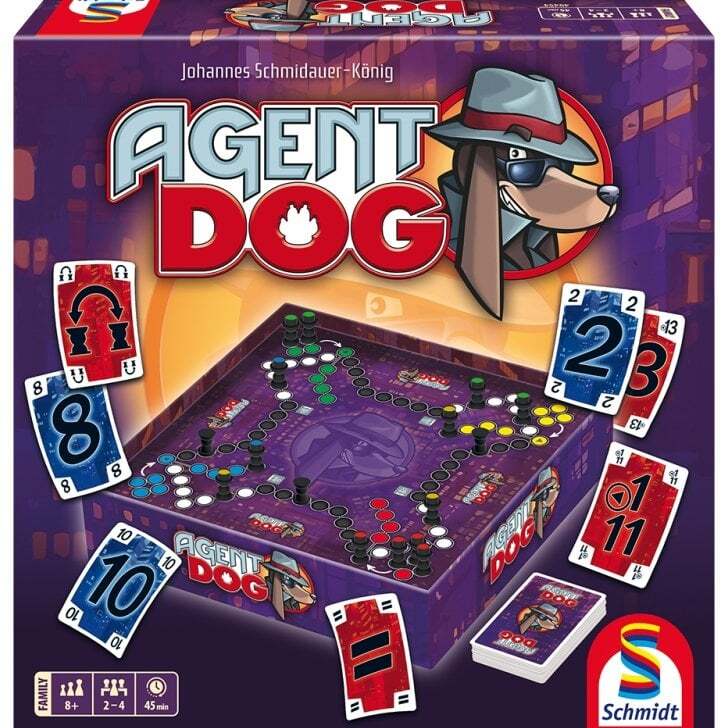 Jeu de société Agent DOG Schmidt pour des soirées tactiques en famille